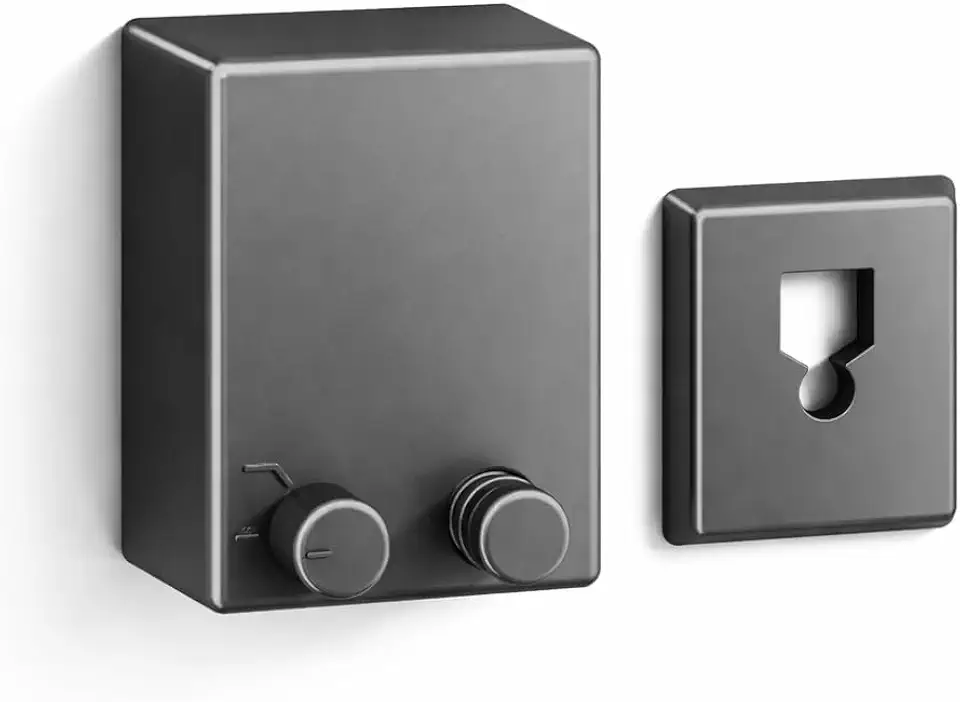 Varal Retrátil de Parede 4m Cabo de Aço Trançado - Recolhimento Automático - Suporta 20kg - Compacto para Apartamento, Lavanderia, Varanda e Banheiro - Instalação Simples (Preto)