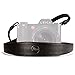 Leica Wide Camera Carrying Strap - Black saddle leather