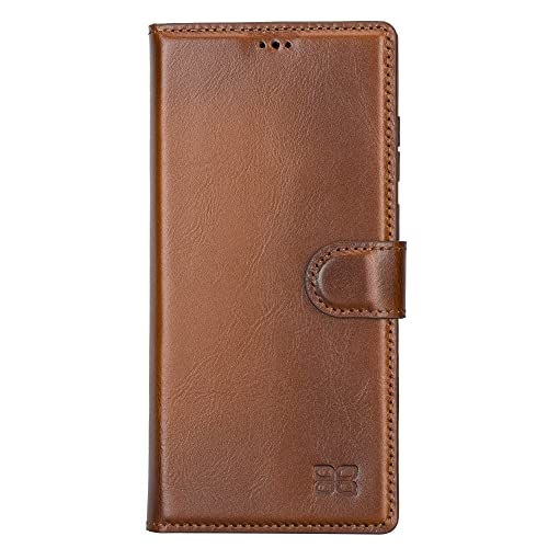 Bouletta Wallet Case For Samsung Galaxy S22 Ultra - Leather Detachable Magnetic Rfid Flip Folio Phone Cover With 4 Card Slots For Men And Women 6.8'' #TOP5