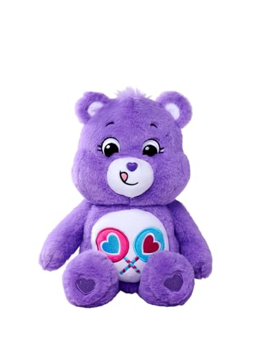 Simba - Care Bears Generorsa, cm 35, colore viola, Orsetti del cuore, da 0 mesi, 6305878005