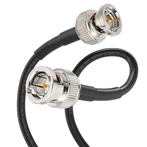 Tipo di cavo: Belden 4855R; Connettore: BNC maschio; Impedenza: 75 ohm; Lunghezza: 60 cm; Confezione: confezione da 1 cavo HD-SDI.