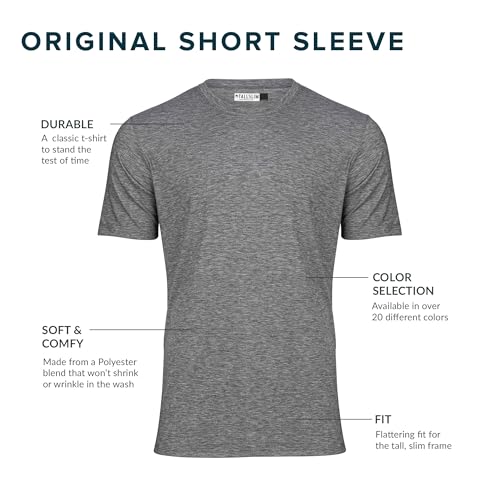 Image of TallSlim Men's Original Crewneck T-Shirt, Slim Fit