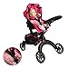 Mommy & Me SoCutie Doll Stroller with Swiveling Wheels and Adjustable Handle. 31