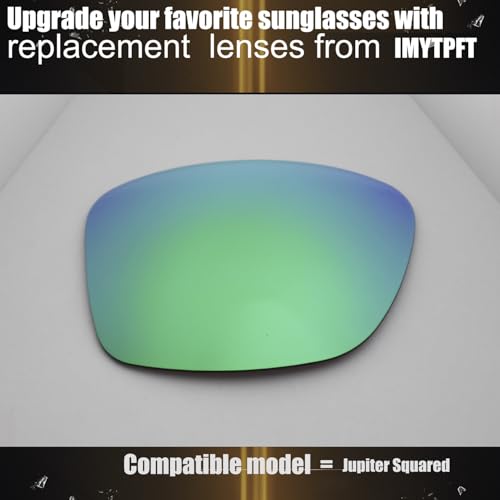 Verres polarisés Oakleys Jupiter Squared antibuée vert x3