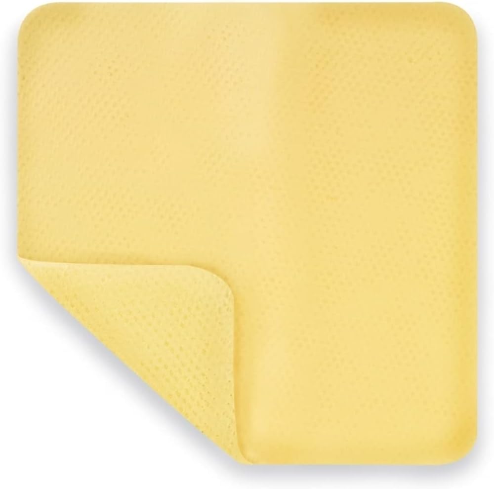 Derma Sciences 31644 Medihoney Dressing Hydrogel Colloidal Sheet, Non-Adhesive, 4.3" Width x 4.3" Length (Pack of 10)