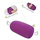 Yosoo Mini-Kissen Rollkissen für Auto, Sofa, Kissen für Reisen, Büro, 29 x 16 cm (Farbe: Violett)