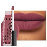 Intense Matte Lip Velvet by Sacha Cosmetics, Long Lasting Liquid Lipstick Lip Color Makeup, Best Lip Stain Tint Stick, 0.17 oz, Leading Lady