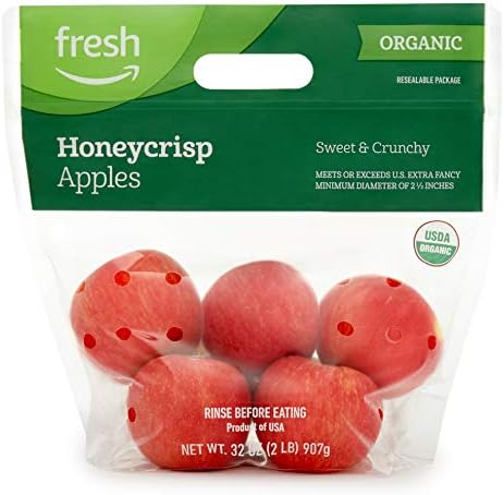 Fresh Brand Organic Honeycrisp Apples, 2 lb