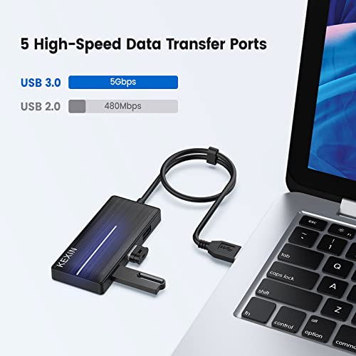 USB-C Hub Kexin mit 3 USB 3.0 Ports und SD-Kartenleser