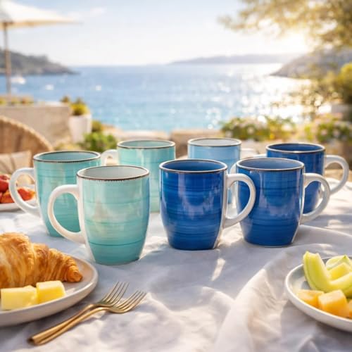 DRULINE 6er-Set Sky Kaffeebecher 250 ml