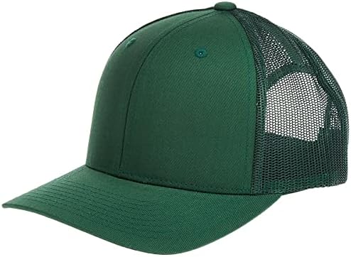Yupoong YP Classics Retro Trucker Cap, Evergreen, OSFA