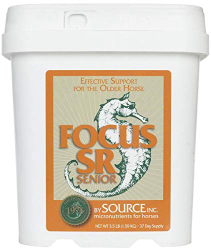 Focus 3.5 lb SR Senior Equine Supplement to Help Maintain Weight, Energy