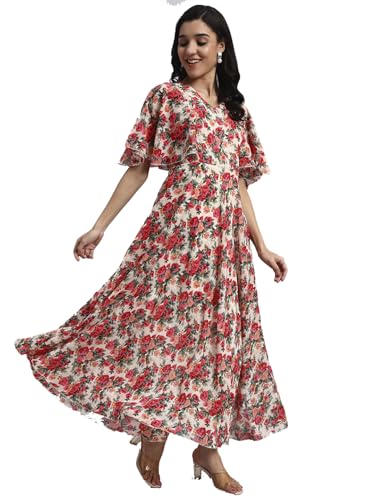 Image of HELLO DESIGN Women V-Neck Solid Maxi Dresses