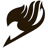 Fairy Tail Vinyl Sticker Decal (5.4" x 6", Black)