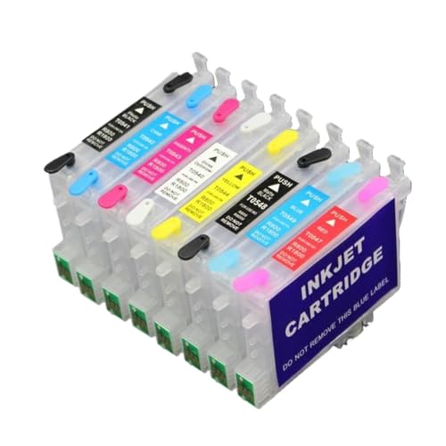 Cartuchos de tinta recargables T0540 para evitar el gasto excesivo en impresoras R800 y R1800