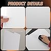 Hlimior 26 Pack Vinyl Record Dividers with Tabs - Heavy Duty Plastic LP Dividers for 12 Inch Vinyl Records - Blank Writable Separators for Organizing Collection by Genre or Alphabet (33 RPM, White) #2