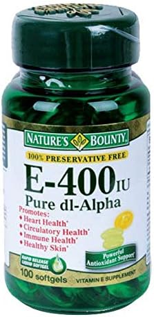 Nature's BountyVitamin E, 400 I.U.