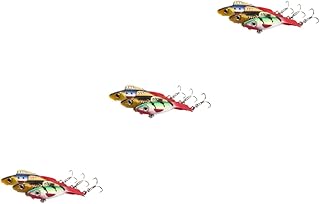 BESPORTBLE 6 Pcs Fishing Lures for bass Fishing baits bass Lures bass Fishing Lures Artificial Lures ice Fishing Bait VIB Fishing Fishing Gear Striped bass Fish Hook