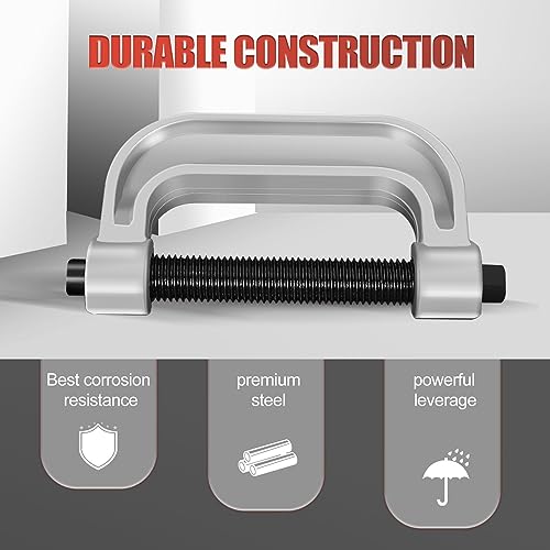 BLACKHORSE-RACING Heavy Duty Ball Joint Press &U Joint Removal Tools 4 Wheel Drive Adaptors 4 in 1, for Most 2WD and 4WD Cars and Light Trucks
