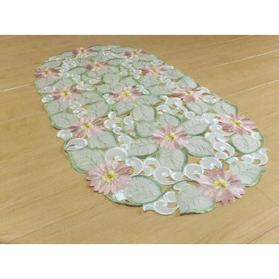 �h�J&�J�b�g���[�N���[�X �e�[�u���Z���^�[ ��40cmx75cm OV �s���N