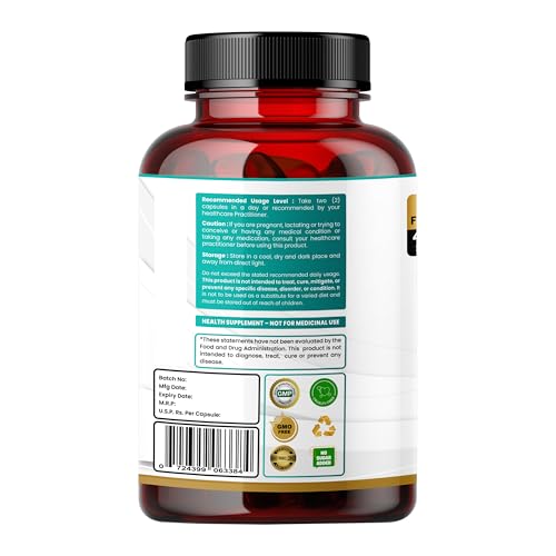 Image of Humming Herbs EAA with Leucine, Isoleucine, Valine, Lysine, Methionine & More | 1350mg | 90 Capsules | 7-in-1 Formula | 45 Days Supply