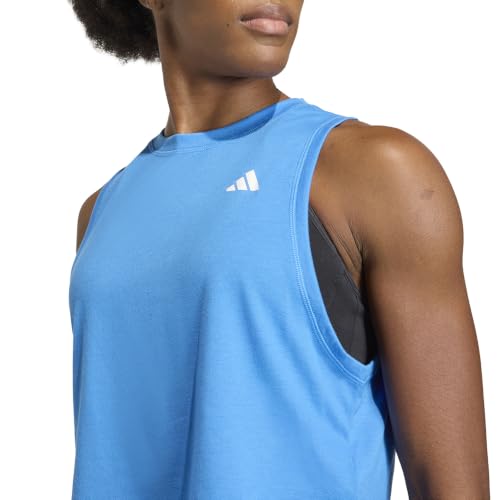 Image of adidas Womens Train Essentials Boxy Workout Tank Casual - Black