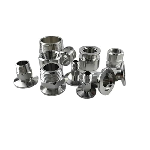 AARTERZZA KF Vacuum Outer Wire 304 Stainless Steel Vacuum Quick Installation Inner Wire(KF25-BSPT1inch)