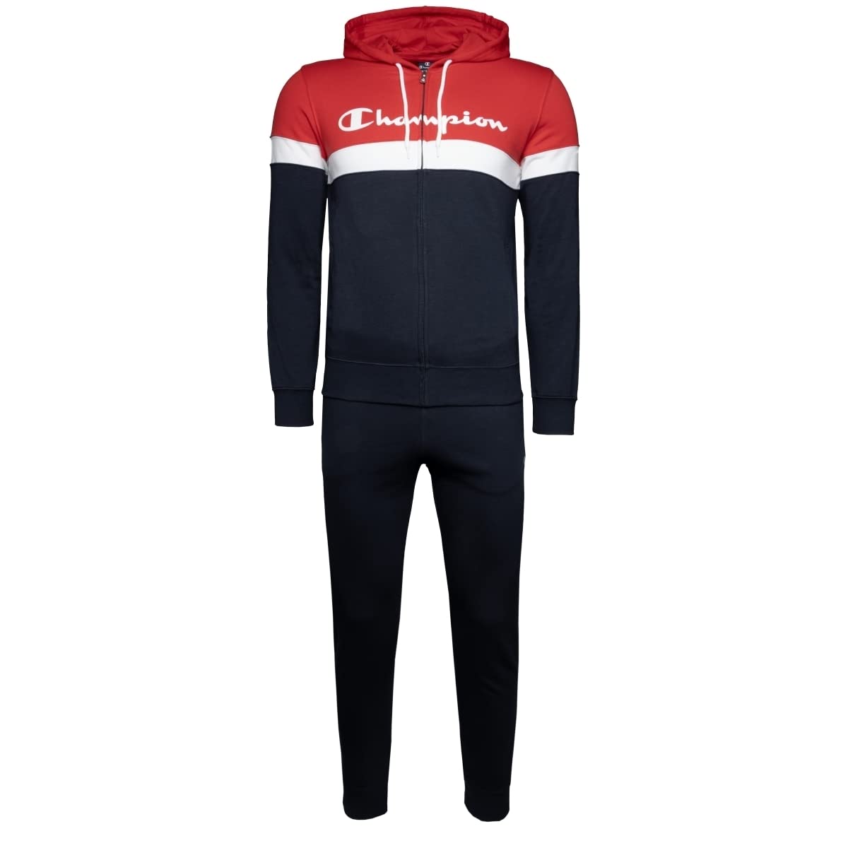 Champion Tuta Per Adulti Colourway Full Zip Bianco Tuta Uomo