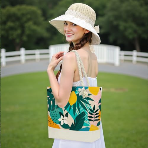 Beach Bag Sun Straw Hat, Tote Bag for Women Friends Travel Gifts, Aloha Bags Waterproof Travel Vacation Essentials4