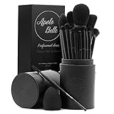 set de brochas profesionales esika Set De Belleza Completo - Compuesto por 14 brochas de maquillaje de diversos tamaños y formas, tendrás la brocha ideal para estar bella y perfecta en cada ocasión. Incluye una esponja facial y un estuche de cuero para mantener tus brochas ordenadas.
