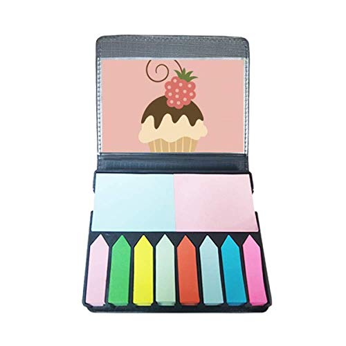 Marque-page autocollant fraise chocolat pour ne plus perdre vos pages