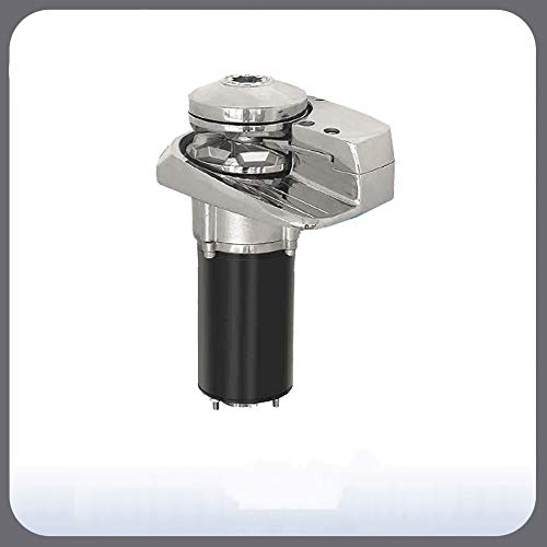 POWER4S 12V 600W Utility Style Anchor Winch Windlass Suitable for Boats from 20ft to 35ft CV612 (7mm DIN766 Gypsy)