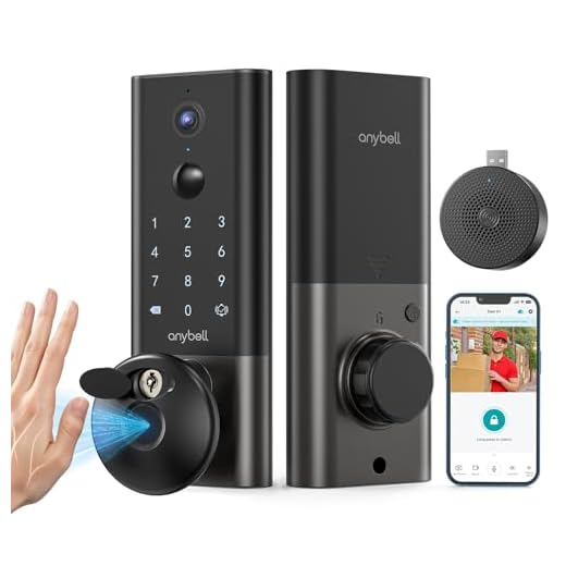 Smart Palm Vein Lock with Video Doorbell