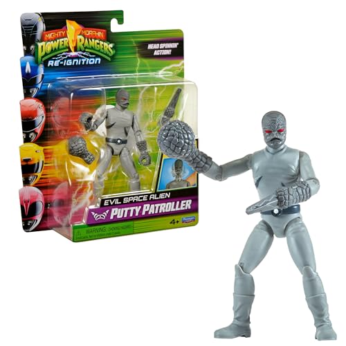 Power Rangers - Figura articulada con función de 12 cm, Modelo Putty Patroller, para niños a Partir de 4 años, PWG063