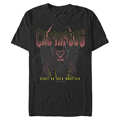 Disney Baddie Bald Mountain t-shirt homme anti-déformation en coton