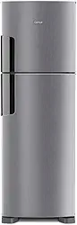 Geladeira Consul Frost Free Duplex 386 litros com Altura Flex cor Inox CRM44AK 110V