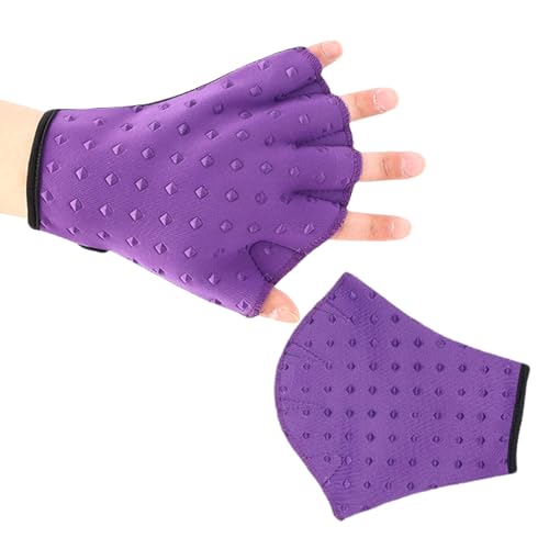 Guantes de natación, guantes de agua | Guantes de agua acuáticos palmados – Sin accesorios de natación a la decoloración, equipo de buceo para hombres y mujeres, ayuda a la parte superior del cuerpo