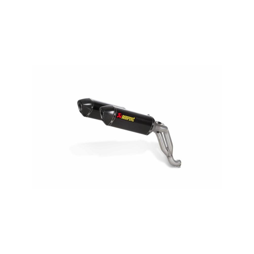 11-14 TRIUMPH SPD-TRIPLE: Akrapovic Slip-On Exhaust (Homologated/Carbon Fiber)