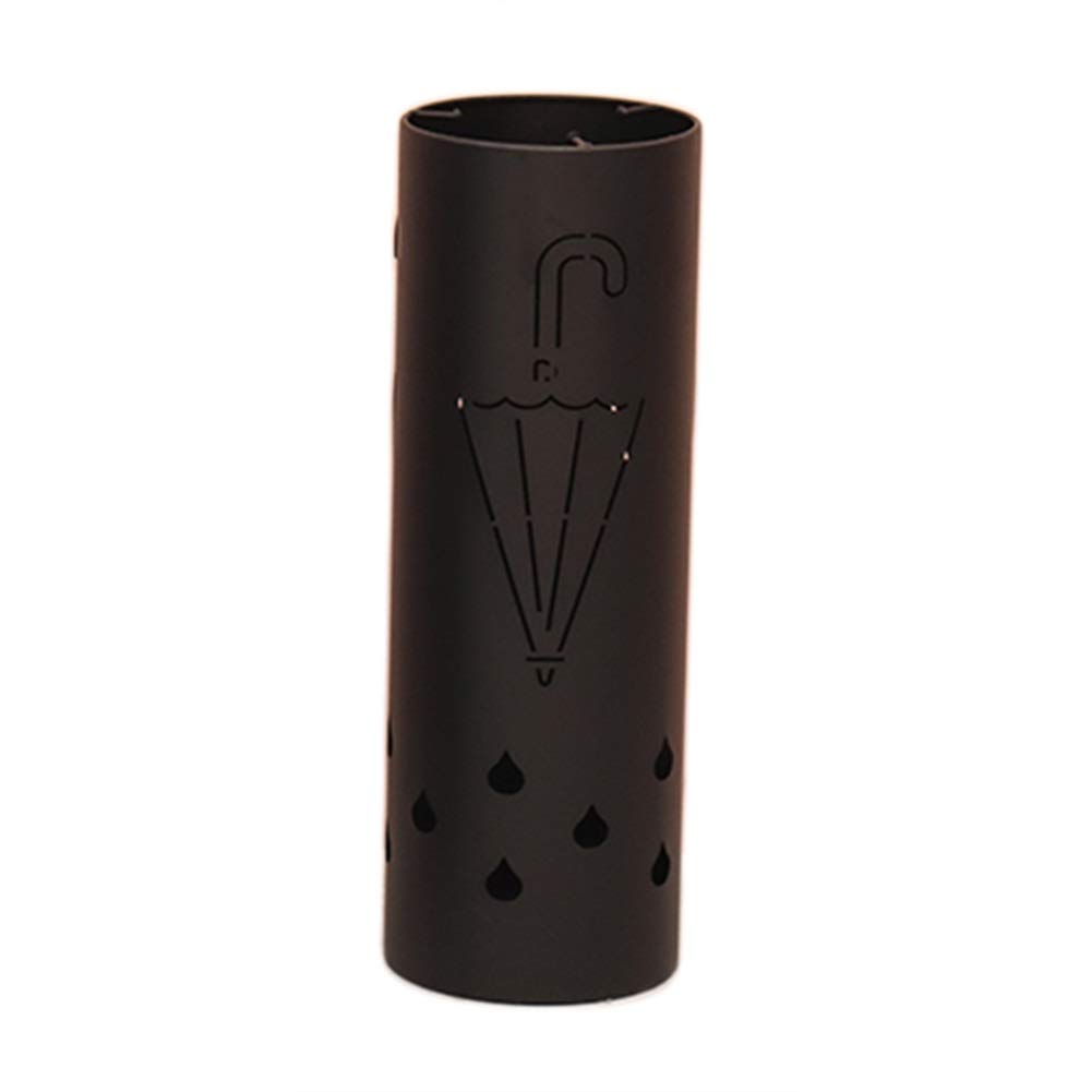 Gonmdopy Black Umbrella Stand, Household Umbrella Stand, Metal Umbrella Stand