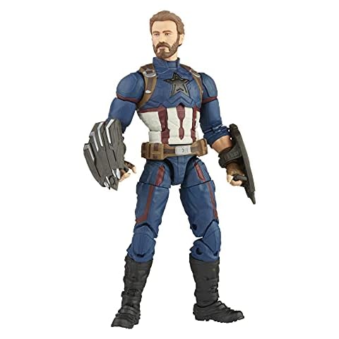 Marvel Legends Avengers Infinity War Saga Captain America Exclusive Action Figure Cover