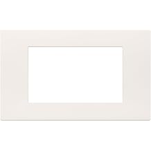 Vimar 30654.00 Linea Plate Series 4 Modules, Technopolymer, White