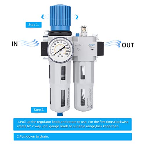 The 28 Best Compressed Air Combination Filter Regulator Lubricators of