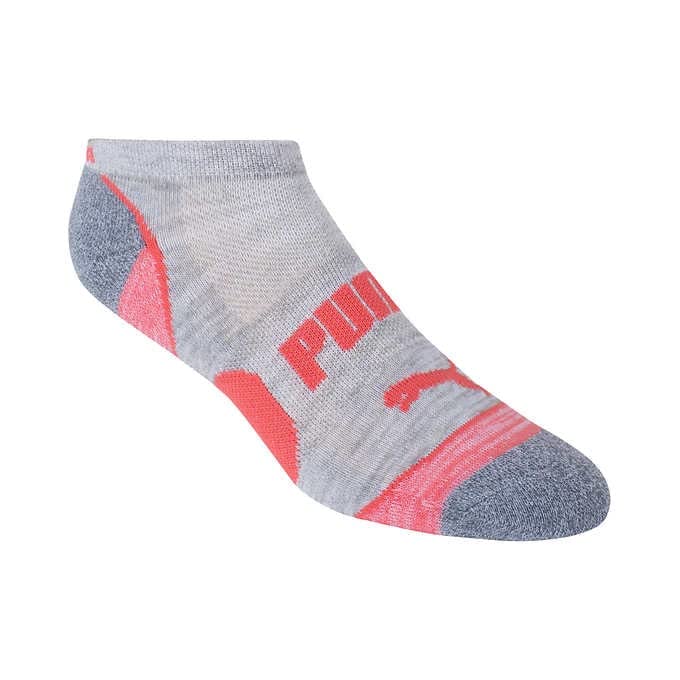 PUMA 10 Pack Womens Low Cut Socks with Cool Cell Technology3