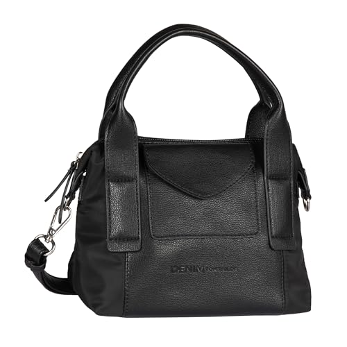 Cabas Femme Tom Tailor Denim Ninete grand sac à main noir en toile