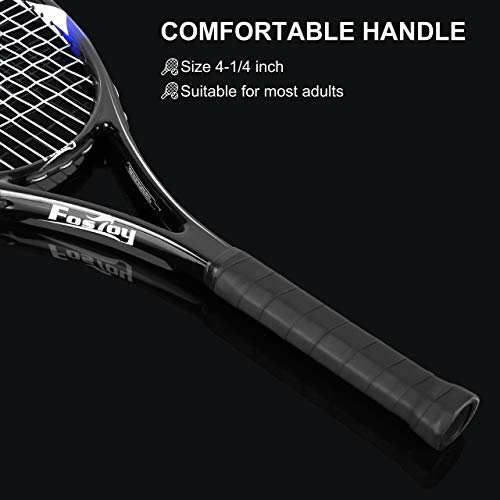 image for Fostoy Adult Recreational Tennis Racket, 27 inch Tennis Racquet with C