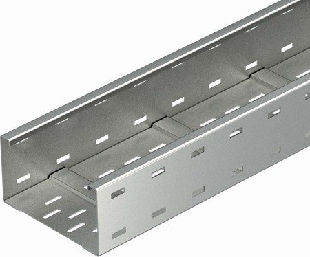Bandeja vano ancho WKSG 140 V2A perforada Obo-bettermann
