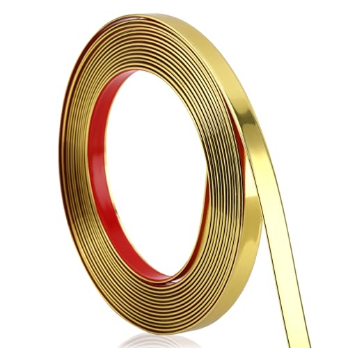 Soengsau Glossy Gold Finish Molding Trim, 196.8