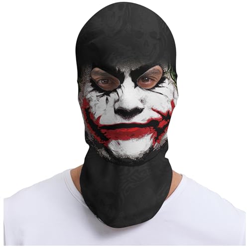 Kiyrnie Balaclava Face Mask Men Women 2 Hole Full Mask Skull Motorcycle Cycling Raves