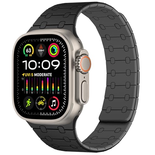 Bracelet silicone magnétique étanche pour le sport et bureau