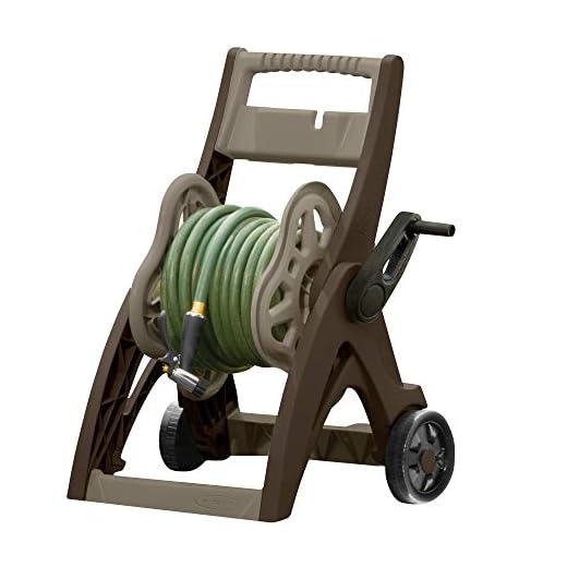 KLZ_KLZ 150 ft. Hose Reel Cart and Hideaway